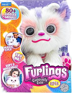 Интерактивная плюшевая игрушка Funrise Furlings "Aspen", высота 30см, свет и звук 	25980
