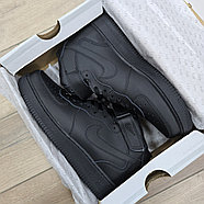 Кроссовки Nike Air Force 1 Mid Black, фото 6