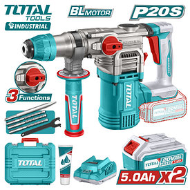 Перфоратор аккумуляторный TOTAL TRHLI202885