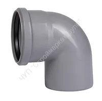 Отвод канализационный ПП Ostendorf HTB 50 мм 87° 15454