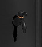 Бочка пластиковая Kolner KWB 500B (черный), фото 4