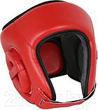 Боксерский шлем RuscoSport С усилением (L, красный), фото 2
