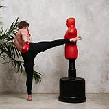 Боксерский манекен DFC Boxing Punching Man-Medium TLS-BHR (красный), фото 2