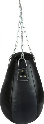 Боксерская груша BoyBo BP2001 (кожа, серый)