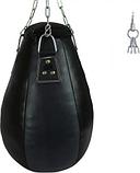 Боксерская груша BoyBo BP2001 (кожа, серый), фото 2