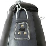 Боксерская груша BoyBo BP2001 (кожа, серый), фото 3