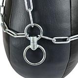 Боксерская груша BoyBo BP2001 (кожа, серый), фото 5