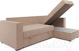 Диван угловой Mebel-Ars Рим (бежевый Luna 061), фото 5