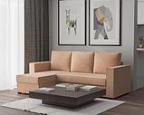 Диван угловой Mebel-Ars Рим (бежевый Luna 061), фото 7