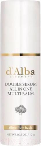 Бальзам для лица d'Alba Double Serum All In One Multi Balm (10гр)