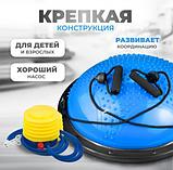 Баланс-платформа Solmax&Fitness FI99306 (голубой), фото 4