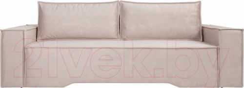 Диван KRONES Цезарь 4 Lux (велюр латте)
