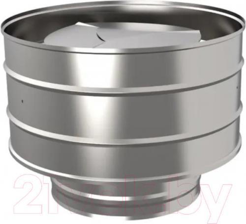 Дефлектор для дымохода UMKPRO ф 130х200 AISI 439/439 0.5мм/0.5мм (К) h=230мм тип-2