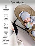 Детский шезлонг Amarobaby Baby Time / AB21-25BT/03 (бежевый), фото 6