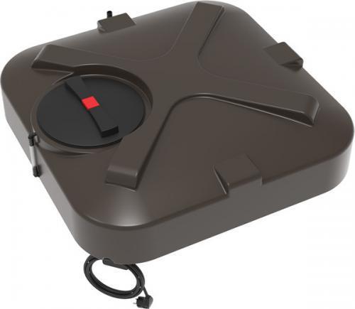 Бак для дачного душа Rostok С подогревом (200л, коричневый)