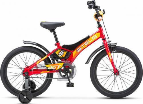 Детский велосипед STELS Jet 18 (10, красный, разобранный, в коробке)