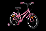 Детский велосипед STARK Foxy Girl 16 2025 (розовый/серебристый, разобранный, в коробке), фото 2