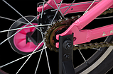 Детский велосипед STARK Foxy Girl 16 2025 (розовый/серебристый, разобранный, в коробке), фото 4