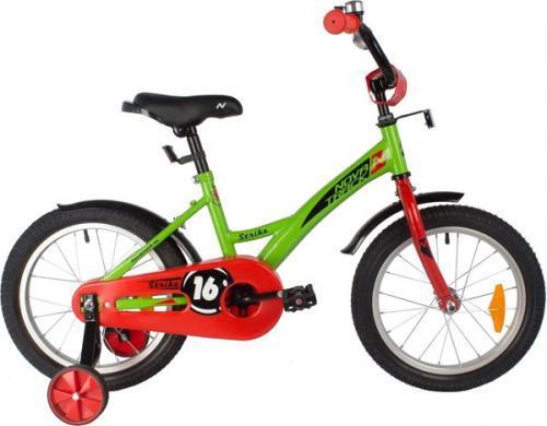 Детский велосипед Novatrack Strike 163STRIKE.GN22 (разобранный, в коробке)