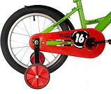 Детский велосипед Novatrack Strike 163STRIKE.GN22 (разобранный, в коробке), фото 6