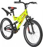 Детский велосипед Novatrack Shark 20SS1V.SHARK.GN20 (разобранный, в коробке), фото 2