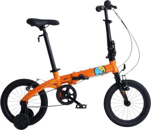 Детский велосипед Maxiscoo S007 Стандарт 2024 / MSC-007-1403 (оранжевый, разобранный, в коробке)