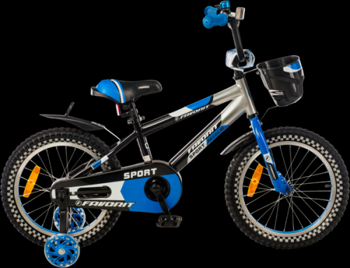 Детский велосипед FAVORIT Sport SPT-18BL2 (разобранный, в коробке)