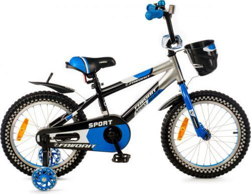 Детский велосипед FAVORIT Sport SPT-16BL2 (разобранный, в коробке)