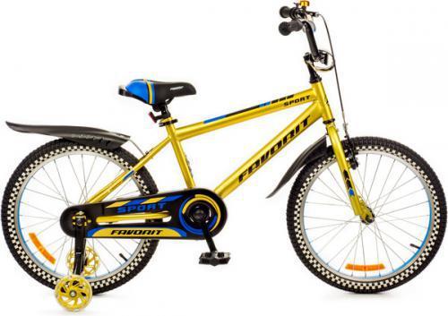 Детский велосипед FAVORIT Sport / SPT-Y20YL (разобранный, в коробке)