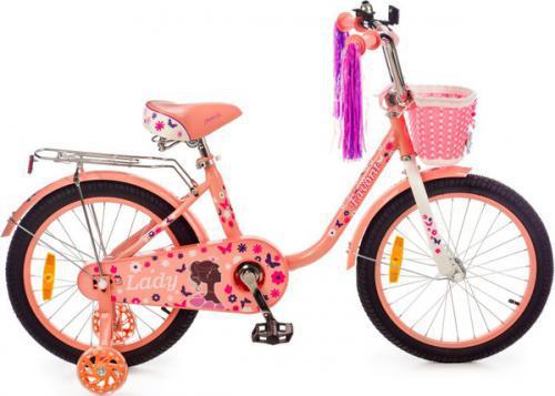 Детский велосипед FAVORIT Lady / LAD-18PC (разобранный, в коробке)