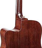 Акустическая гитара NG DM411SC BR (вишневый), фото 4