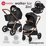 Детская универсальная коляска Tomix Walker Lux 3 в 1 / BD101TRIPLLUX (Black/Rose Gold), фото 3