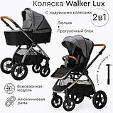 Детская универсальная коляска Tomix Walker Lux 2 в 1 / BD101BLUX (Grey/Dark Grey), фото 3