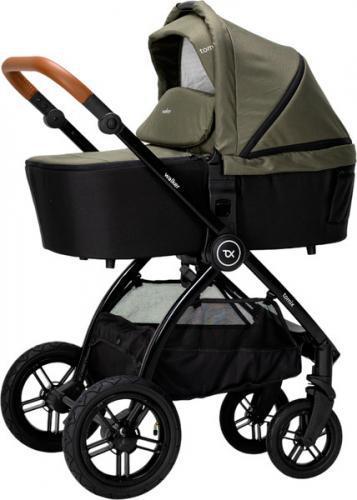 Детская универсальная коляска Tomix Walker Lux 2 в 1 / BD101BLUX (Green/Shinny Black)