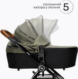 Детская универсальная коляска Tomix Walker Lux 2 в 1 / BD101BLUX (Green/Shinny Black), фото 5