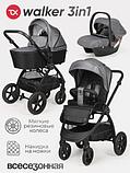 Детская универсальная коляска Tomix Walker 3 в 1 / BD101TRIPL (Grey), фото 3