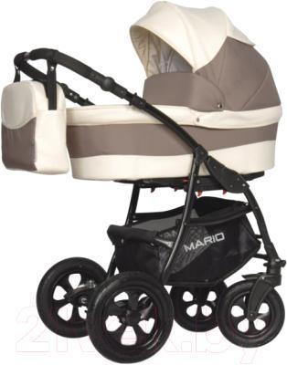 Детская универсальная коляска Riko Mario 2 в 1 (04/бежевый)