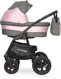 Детская универсальная коляска Riko Mario 2 в 1 (02/розовый), фото 2