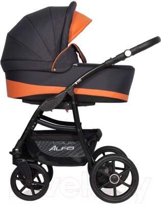 Детская универсальная коляска Riko Alfa Ecco 2 в 1 (06/Orange)