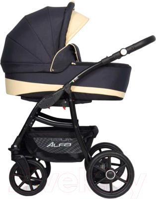 Детская универсальная коляска Riko Alfa Ecco 2 в 1 (05/beige)