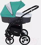 Детская универсальная коляска Rant Dream 2 в 1 (08, серый/темно-зеленый), фото 6