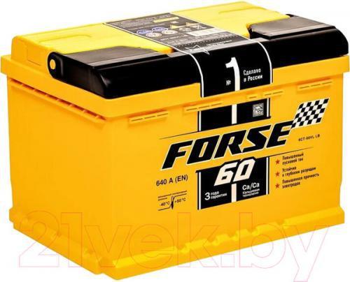 Автомобильный аккумулятор Forse R+ (60 А/ч)