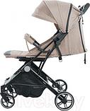 Детская прогулочная коляска INDIGO Trip (бежевый), фото 3