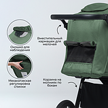 Детская прогулочная коляска Bubago Model Bass / BG 130-2 (зеленый), фото 8