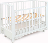 Детская кроватка Rant Bergen Plus универсальная / 800 (Cloud White), фото 3