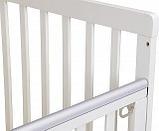 Детская кроватка Polini Kids Simple 341 с маятником / 0003167-04 (белый), фото 2