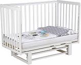 Детская кроватка Polini Kids Simple 341 с маятником / 0003167-04 (белый), фото 3