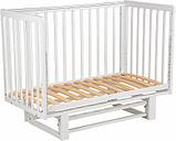 Детская кроватка Polini Kids Simple 341 с маятником / 0003167-04 (белый), фото 5