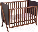 Детская кроватка Polini Kids Porto 1300 / 0002571.164 (графит/дуб крафт), фото 6