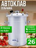 Автоклав для консервирования Helicon Крестьянка (26л), фото 2